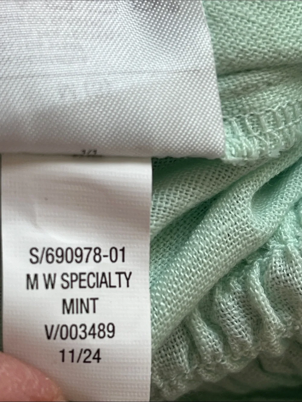 Old Navy Mint Green Ruffle-Strap Smocked Jumpsuit NWT